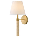 LED Wall Sconce<br /><span style="color:#4AB0CE;">Entrega: 4-10 dias en USA</span><br /><span style="color:#4AB0CE;font-size:60%;">PREGUNTE POR ENTREGA EN PANAMA</span><br />Collection: Bruna<br />Finish: Lacquered Brass