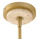 LED Pendant<br /><span style="color:#4AB0CE;">Entrega: 4-10 dias en USA</span><br /><span style="color:#4AB0CE;font-size:60%;">PREGUNTE POR ENTREGA EN PANAMA</span><br />Collection: Bruna<br />Finish: Lacquered Brass