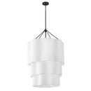LED Chandelier<br /><span style="color:#4AB0CE;">Entrega: 4-10 dias en USA</span><br /><span style="color:#4AB0CE;font-size:60%;">PREGUNTE POR ENTREGA EN PANAMA</span><br />Collection: Gwen<br />Finish: Black