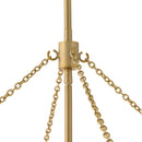 LED Chandelier<br /><span style="color:#4AB0CE;">Entrega: 4-10 dias en USA</span><br /><span style="color:#4AB0CE;font-size:60%;">PREGUNTE POR ENTREGA EN PANAMA</span><br />Collection: Gwen<br />Finish: Lacquered Brass