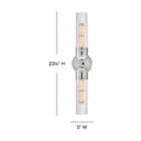 Hinkley - 50912CM - LED Wall Sconce - Soren - Chrome
