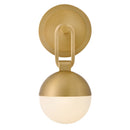 LED Wall Sconce<br /><span style="color:#4AB0CE;">Entrega: 4-10 dias en USA</span><br /><span style="color:#4AB0CE;font-size:60%;">PREGUNTE POR ENTREGA EN PANAMA</span><br />Collection: Bowie<br />Finish: Lacquered Brass