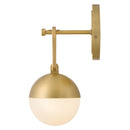 LED Wall Sconce<br /><span style="color:#4AB0CE;">Entrega: 4-10 dias en USA</span><br /><span style="color:#4AB0CE;font-size:60%;">PREGUNTE POR ENTREGA EN PANAMA</span><br />Collection: Bowie<br />Finish: Lacquered Brass