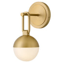 LED Wall Sconce<br /><span style="color:#4AB0CE;">Entrega: 4-10 dias en USA</span><br /><span style="color:#4AB0CE;font-size:60%;">PREGUNTE POR ENTREGA EN PANAMA</span><br />Collection: Bowie<br />Finish: Lacquered Brass