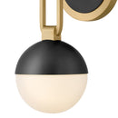 LED Wall Sconce<br /><span style="color:#4AB0CE;">Entrega: 4-10 dias en USA</span><br /><span style="color:#4AB0CE;font-size:60%;">PREGUNTE POR ENTREGA EN PANAMA</span><br />Collection: Bowie<br />Finish: Lacquered Brass