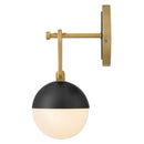 LED Wall Sconce<br /><span style="color:#4AB0CE;">Entrega: 4-10 dias en USA</span><br /><span style="color:#4AB0CE;font-size:60%;">PREGUNTE POR ENTREGA EN PANAMA</span><br />Collection: Bowie<br />Finish: Lacquered Brass