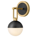 LED Wall Sconce<br /><span style="color:#4AB0CE;">Entrega: 4-10 dias en USA</span><br /><span style="color:#4AB0CE;font-size:60%;">PREGUNTE POR ENTREGA EN PANAMA</span><br />Collection: Bowie<br />Finish: Lacquered Brass