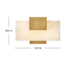 Hinkley - 57030HB - LED Wall Sconce - Cadiz - Heritage Brass