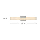 Hinkley - 57033BN - LED Vanity - Cadiz - Brushed Nickel
