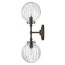 LED Wall Sconce<br /><span style="color:#4AB0CE;">Entrega: 4-10 dias en USA</span><br /><span style="color:#4AB0CE;font-size:60%;">PREGUNTE POR ENTREGA EN PANAMA</span><br />Collection: Helene<br />Finish: Heritage Bronze