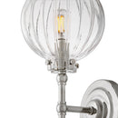 LED Wall Sconce<br /><span style="color:#4AB0CE;">Entrega: 4-10 dias en USA</span><br /><span style="color:#4AB0CE;font-size:60%;">PREGUNTE POR ENTREGA EN PANAMA</span><br />Collection: Helene<br />Finish: Polished Nickel