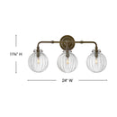 Hinkley - 57413HZ - LED Vanity - Helene - Heritage Bronze