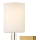 LED Wall Sconce<br /><span style="color:#4AB0CE;">Entrega: 4-10 dias en USA</span><br /><span style="color:#4AB0CE;font-size:60%;">PREGUNTE POR ENTREGA EN PANAMA</span><br />Collection: Anika<br />Finish: Lacquered Brass