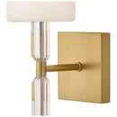 LED Wall Sconce<br /><span style="color:#4AB0CE;">Entrega: 4-10 dias en USA</span><br /><span style="color:#4AB0CE;font-size:60%;">PREGUNTE POR ENTREGA EN PANAMA</span><br />Collection: Anika<br />Finish: Lacquered Brass