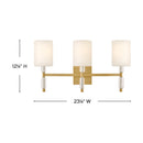 Hinkley - 57613LCB - LED Vanity - Anika - Lacquered Brass