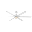 66" Smart Fan<br /><span style="color:#4AB0CE;">Entrega: 4-10 dias en USA</span><br /><span style="color:#4AB0CE;font-size:60%;">PREGUNTE POR ENTREGA EN PANAMA</span><br />Collection: Valor<br />Finish: Matte White
