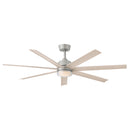 56" Smart Fan<br /><span style="color:#4AB0CE;">Entrega: 4-10 dias en USA</span><br /><span style="color:#4AB0CE;font-size:60%;">PREGUNTE POR ENTREGA EN PANAMA</span><br />Collection: Current<br />Finish: Brushed Nickel