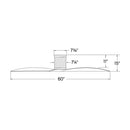 Hinkley - 943160FMN-LDD - 60" Smart Fan - Marin Flush - Matte White
