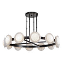 LED Chandelier<br /><span style="color:#4AB0CE;">Entrega: 4-10 dias en USA</span><br /><span style="color:#4AB0CE;font-size:60%;">PREGUNTE POR ENTREGA EN PANAMA</span><br />Collection: Alonso<br />Finish: Urban Bronze/Alabaster