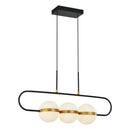 Alora - LP302003MBBG-UNV - LED Linear Pendant - Tagliato - Matte Black/Brushed Gold