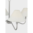 Visual Comfort Studio - DJC1194BN - Four Light Chandelier - Eldon - Brushed Nickel