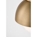One Light Flush Mount<br /><span style="color:#4AB0CE;">Entrega: 4-10 dias en USA</span><br /><span style="color:#4AB0CE;font-size:60%;">PREGUNTE POR ENTREGA EN PANAMA</span><br />Collection: Hyde<br />Finish: Satin Brass