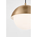 Visual Comfort Studio - DJP1021SB - One Light Pendant - Hyde - Satin Brass