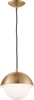 Visual Comfort Studio - DJP1021SB - One Light Pendant - Hyde - Satin Brass