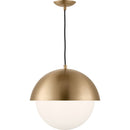 One Light Pendant<br /><span style="color:#4AB0CE;">Entrega: 4-10 dias en USA</span><br /><span style="color:#4AB0CE;font-size:60%;">PREGUNTE POR ENTREGA EN PANAMA</span><br />Collection: Hyde<br />Finish: Satin Brass