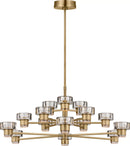 Visual Comfort Studio - SCCHCCH10127EBSCPG - LED Chandelier - Holsted - Estate Brass