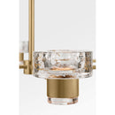 LED Chandelier<br /><span style="color:#4AB0CE;">Entrega: 7-8 semanas en USA</span><br /><span style="color:#4AB0CE;font-size:60%;">PREGUNTE POR ENTREGA EN PANAMA</span><br />Collection: Holsted<br />Finish: Estate Brass