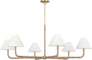 Visual Comfort Studio - SCCHCCH113GDNAWWL - Six Light Chandelier - Fiona - Gild