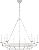 Nine Light Chandelier<br /><span style="color:#4AB0CE;">Entrega: 9-10 semanas en USA</span><br /><span style="color:#4AB0CE;font-size:60%;">PREGUNTE POR ENTREGA EN PANAMA</span><br />Collection: Brighton<br />Finish: Aged Pewter
