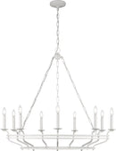 Nine Light Chandelier<br /><span style="color:#4AB0CE;">Entrega: 9-10 semanas en USA</span><br /><span style="color:#4AB0CE;font-size:60%;">PREGUNTE POR ENTREGA EN PANAMA</span><br />Collection: Brighton<br />Finish: Aged Pewter