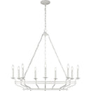Nine Light Chandelier<br /><span style="color:#4AB0CE;">Entrega: 9-10 semanas en USA</span><br /><span style="color:#4AB0CE;font-size:60%;">PREGUNTE POR ENTREGA EN PANAMA</span><br />Collection: Brighton<br />Finish: Aged Pewter