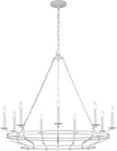 Visual Comfort Studio - SCCHCCH120APL - Nine Light Chandelier - Brighton - Aged Pewter