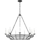 Nine Light Chandelier<br /><span style="color:#4AB0CE;">Entrega: 9-10 semanas en USA</span><br /><span style="color:#4AB0CE;font-size:60%;">PREGUNTE POR ENTREGA EN PANAMA</span><br />Collection: Brighton<br />Finish: Italian Rust
