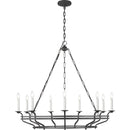 Nine Light Chandelier<br /><span style="color:#4AB0CE;">Entrega: 9-10 semanas en USA</span><br /><span style="color:#4AB0CE;font-size:60%;">PREGUNTE POR ENTREGA EN PANAMA</span><br />Collection: Brighton<br />Finish: Italian Rust