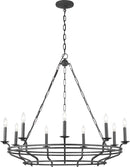 Nine Light Chandelier<br /><span style="color:#4AB0CE;">Entrega: 9-10 semanas en USA</span><br /><span style="color:#4AB0CE;font-size:60%;">PREGUNTE POR ENTREGA EN PANAMA</span><br />Collection: Brighton<br />Finish: Italian Rust