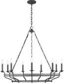 Visual Comfort Studio - SCCHCCH120ITR - Nine Light Chandelier - Brighton - Italian Rust