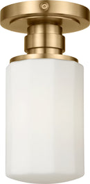 Visual Comfort Studio - SCCHCFM106EBSOEG - One Light Flush Mount - Fairfax - Estate Brass