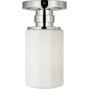 One Light Flush Mount<br /><span style="color:#4AB0CE;">Entrega: 9-10 semanas en USA</span><br /><span style="color:#4AB0CE;font-size:60%;">PREGUNTE POR ENTREGA EN PANAMA</span><br />Collection: Fairfax<br />Finish: Polished Nickel