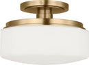Visual Comfort Studio - SCCHCFM107EBSOEG - One Light Flush Mount - Fairfax - Estate Brass