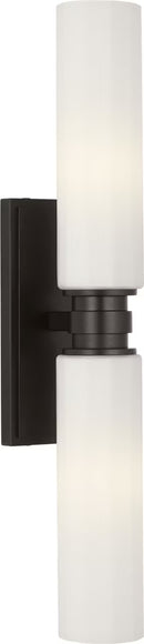 Visual Comfort Studio - SCCHCVN108AIOEG - Two Light Vanity - Fairfax - Aged Iron