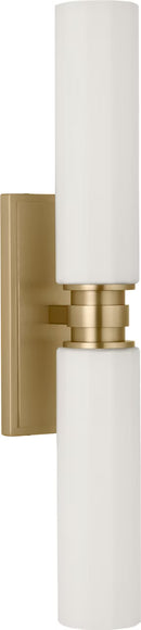 Visual Comfort Studio - SCCHCVN108EBSOEG - Two Light Vanity - Fairfax - Estate Brass