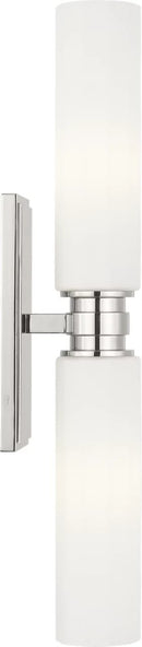 Two Light Vanity<br /><span style="color:#4AB0CE;">Entrega: 21-22 semanas en USA</span><br /><span style="color:#4AB0CE;font-size:60%;">PREGUNTE POR ENTREGA EN PANAMA</span><br />Collection: Fairfax<br />Finish: Polished Nickel