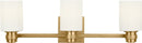 Three Light Vanity<br /><span style="color:#4AB0CE;">Entrega: 2-3 semanas en USA</span><br /><span style="color:#4AB0CE;font-size:60%;">PREGUNTE POR ENTREGA EN PANAMA</span><br />Collection: Fairfax<br />Finish: Estate Brass