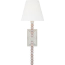 One Light Wall Sconce<br /><span style="color:#4AB0CE;">Entrega: 2-3 semanas en USA</span><br /><span style="color:#4AB0CE;font-size:60%;">PREGUNTE POR ENTREGA EN PANAMA</span><br />Collection: Fiona<br />Finish: Aged Pewter