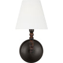 One Light Wall Sconce<br /><span style="color:#4AB0CE;">Entrega: 4-5 semanas en USA</span><br /><span style="color:#4AB0CE;font-size:60%;">PREGUNTE POR ENTREGA EN PANAMA</span><br />Collection: Fiona<br />Finish: Aged Iron