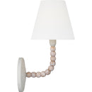 One Light Wall Sconce<br /><span style="color:#4AB0CE;">Entrega: 2-3 semanas en USA</span><br /><span style="color:#4AB0CE;font-size:60%;">PREGUNTE POR ENTREGA EN PANAMA</span><br />Collection: Fiona<br />Finish: Aged Pewter